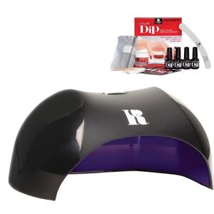 Red Carpet Pro30 LED Curing Light & Manicure Dip Nail Powder Starter Kit